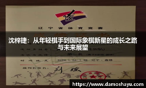 沈梓捷：从年轻棋手到国际象棋新星的成长之路与未来展望